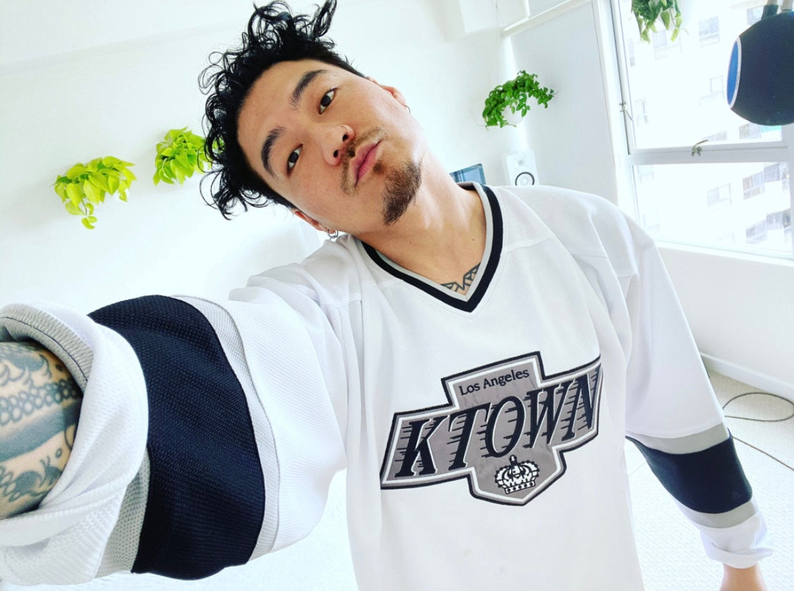 Koreatown Hockey Jersey in White