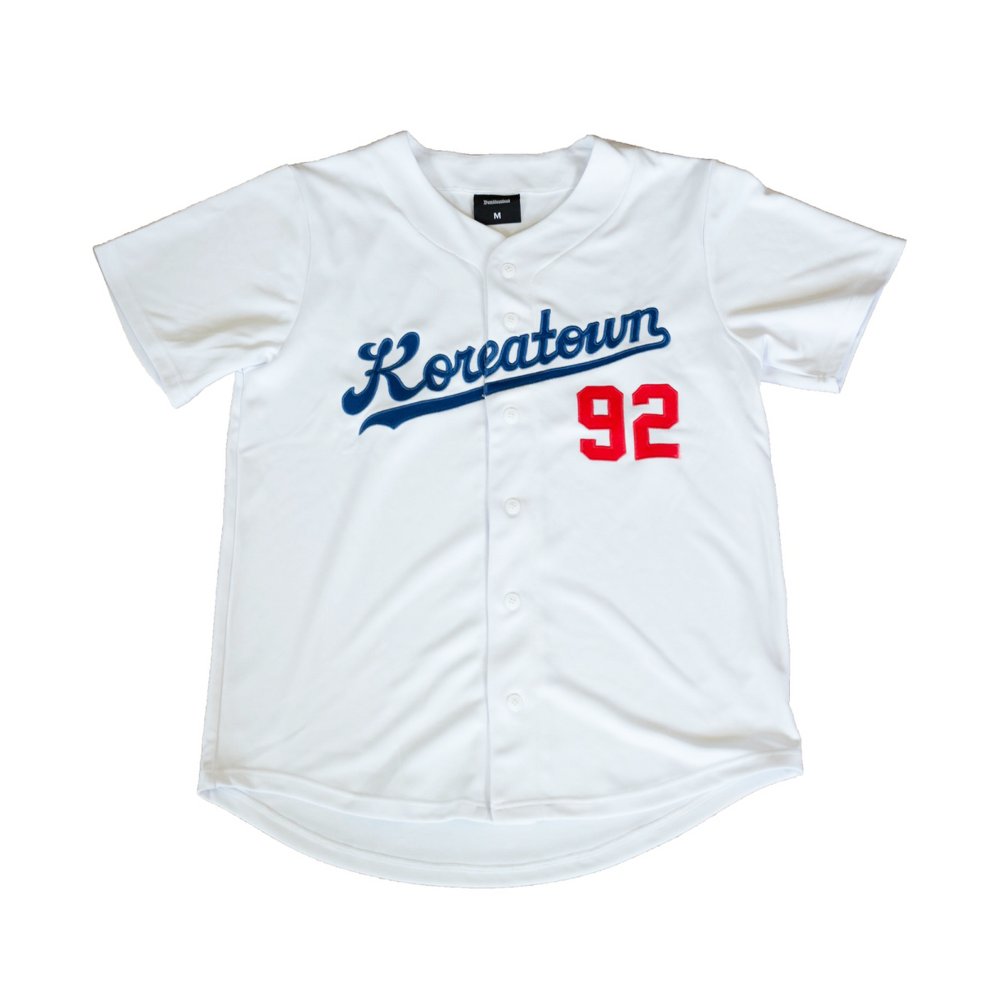 Koreatown Baseball Jersey in White